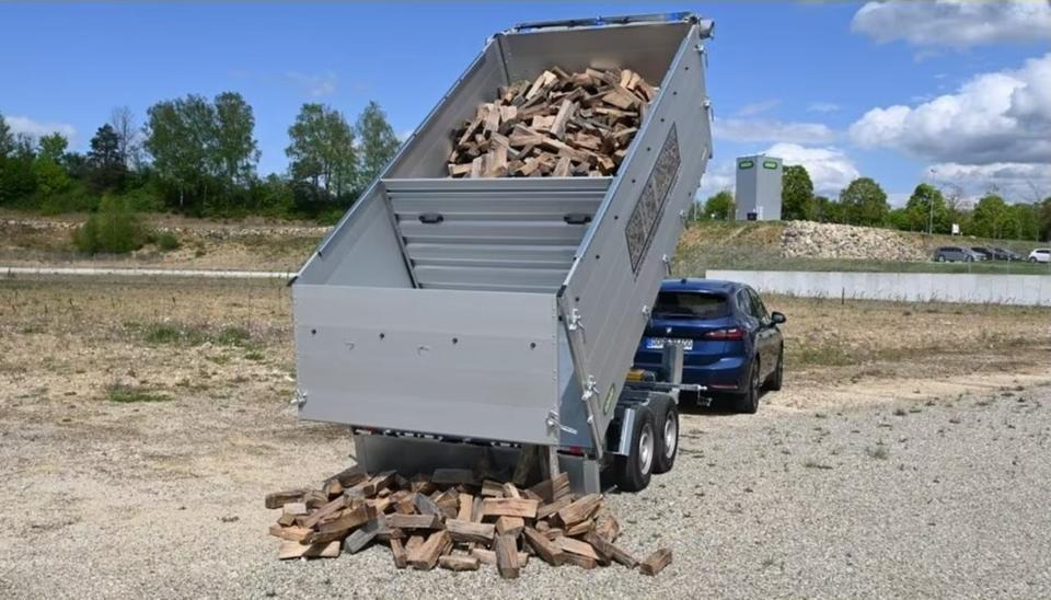 Pkw Anhänger UNSINN Brennholzanhänger 3,5t. Kipper Holz Transport - قلابة مقطورة: صور 1 Pkw Anhänger UNSINN Brennholzanhänger 3,5t. Kipper Holz Transport - قلابة مقطورة: صور 1