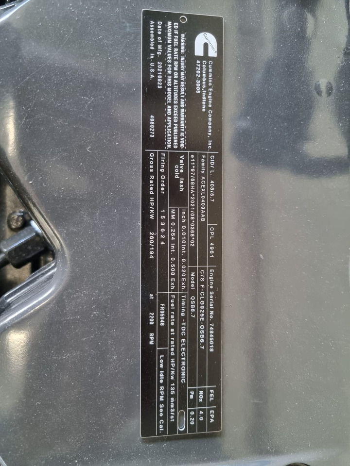 Cummins QSB6.7 CM850 CM2850 CPL4961 - المحرك - آلات البناء: صور 5 Cummins QSB6.7 CM850 CM2850 CPL4961 - المحرك - آلات البناء: صور 5