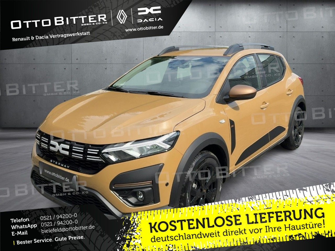 Dacia Sandero Stepway Extreme ECO-G 100 LPG-GAS/NAVI - سيارة دفع رباعي: صور 1 Dacia Sandero Stepway Extreme ECO-G 100 LPG-GAS/NAVI - سيارة دفع رباعي: صور 1