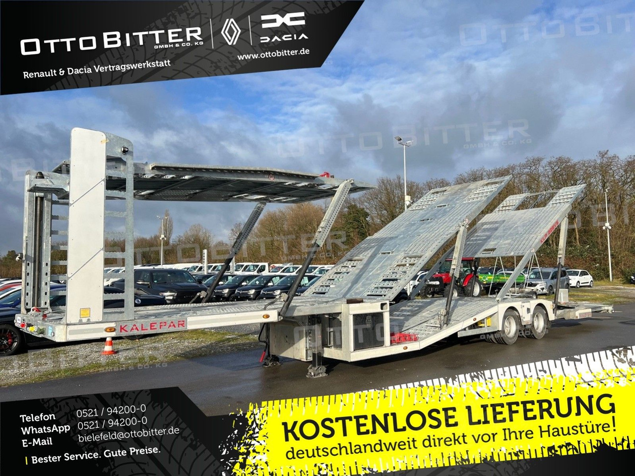 KALEPAR KLP228V6 6er-Autotransporter VDI2700 - شاحنة نقل سيارات نصف مقطورة: صور 1 KALEPAR KLP228V6 6er-Autotransporter VDI2700 - شاحنة نقل سيارات نصف مقطورة: صور 1