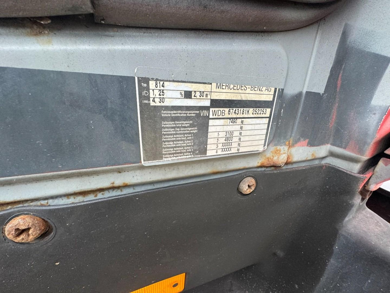 قلابات Mercedes-Benz SK 814 (FULL STEEL SUSPENSION / MANUAL GEARBOX / 3-SIDE TIPPER): صور 13