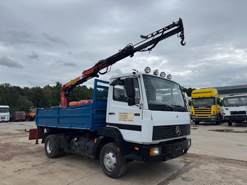 Mercedes-Benz SK 917 (STEEL SUSPENSION / PARLFINGER CRANE / AUXILIARY / 6 CYLINDER WITH MANUAL PUMP) - قلابات, شاحنة كرين: صور 3 Mercedes-Benz SK 917 (STEEL SUSPENSION / PARLFINGER CRANE / AUXILIARY / 6 CYLINDER WITH MANUAL PUMP) - قلابات, شاحنة كرين: صور 3