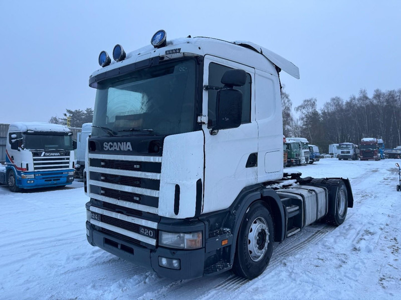 Scania 124 - 420 (MANUAL GEARBOX / BOITE MANUELLE / RETARDER / EURO 2) - شاحنة جرار: صور 1 Scania 124 - 420 (MANUAL GEARBOX / BOITE MANUELLE / RETARDER / EURO 2) - شاحنة جرار: صور 1