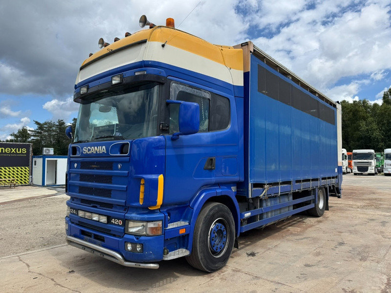 Scania 124 - 420 Topline (MANUAL GEARBOX / BOITE MANUELLE / RETARDER / PERFECT) - شاحنة نقل المواشي شاحنة: صور 1 Scania 124 - 420 Topline (MANUAL GEARBOX / BOITE MANUELLE / RETARDER / PERFECT) - شاحنة نقل المواشي شاحنة: صور 1