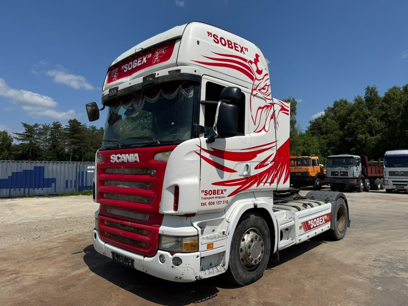 Scania R 420 Topline (PTO / MANUAL GEARBOX / BOITE MANUELLE / HYDRAULIC) - شاحنة جرار: صور 1 Scania R 420 Topline (PTO / MANUAL GEARBOX / BOITE MANUELLE / HYDRAULIC) - شاحنة جرار: صور 1
