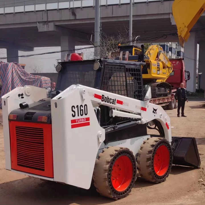 Used Bob Cat Bob Cat S160 Used Mini Skid Steer Wheel Loader Multifunctional Track Loaders Bobcat S160 2.7 Ton - شيول صغير: صور 3 Used Bob Cat Bob Cat S160 Used Mini Skid Steer Wheel Loader Multifunctional Track Loaders Bobcat S160 2.7 Ton - شيول صغير: صور 3
