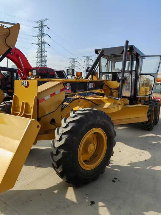 Used CAT 140k Model Grader Second Hand Machine Popular Brand JAPAN CAT Hydraulic Machinery - آلة تسوية الأرض: صور 5 Used CAT 140k Model Grader Second Hand Machine Popular Brand JAPAN CAT Hydraulic Machinery - آلة تسوية الأرض: صور 5