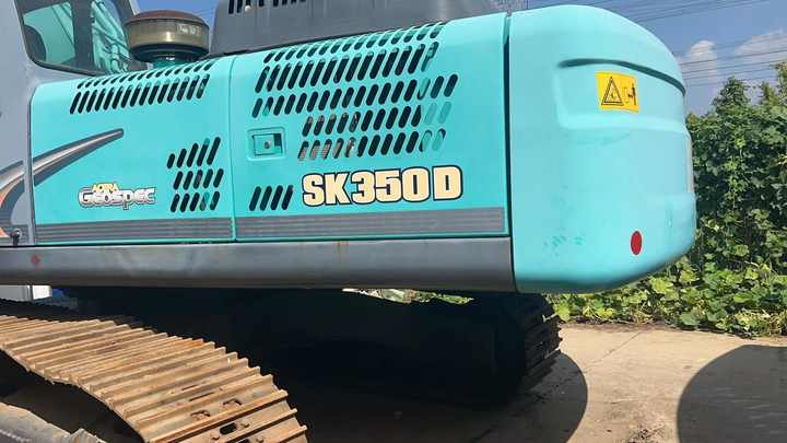 Used High-quality Original Japan Kobelco Sk350-8 Crawler Excavator in Hefei - حفارة: صور 3 Used High-quality Original Japan Kobelco Sk350-8 Crawler Excavator in Hefei - حفارة: صور 3