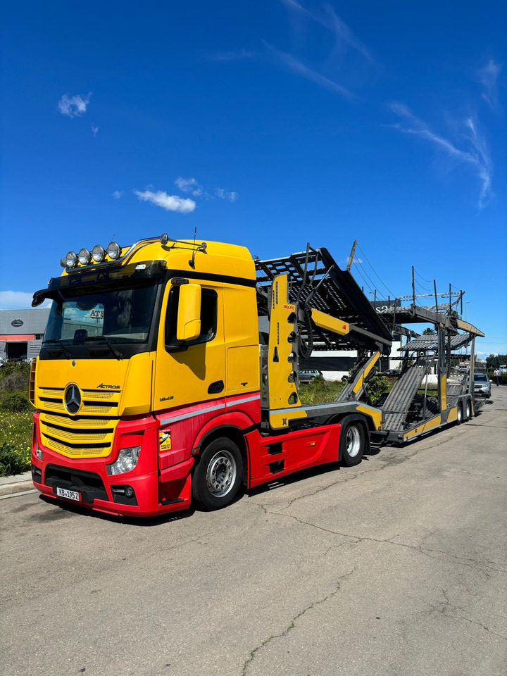 MERCEDES-BENZ ACTROS 450 - شاحنة نقل سيارات شاحنة: صور 1 MERCEDES-BENZ ACTROS 450 - شاحنة نقل سيارات شاحنة: صور 1