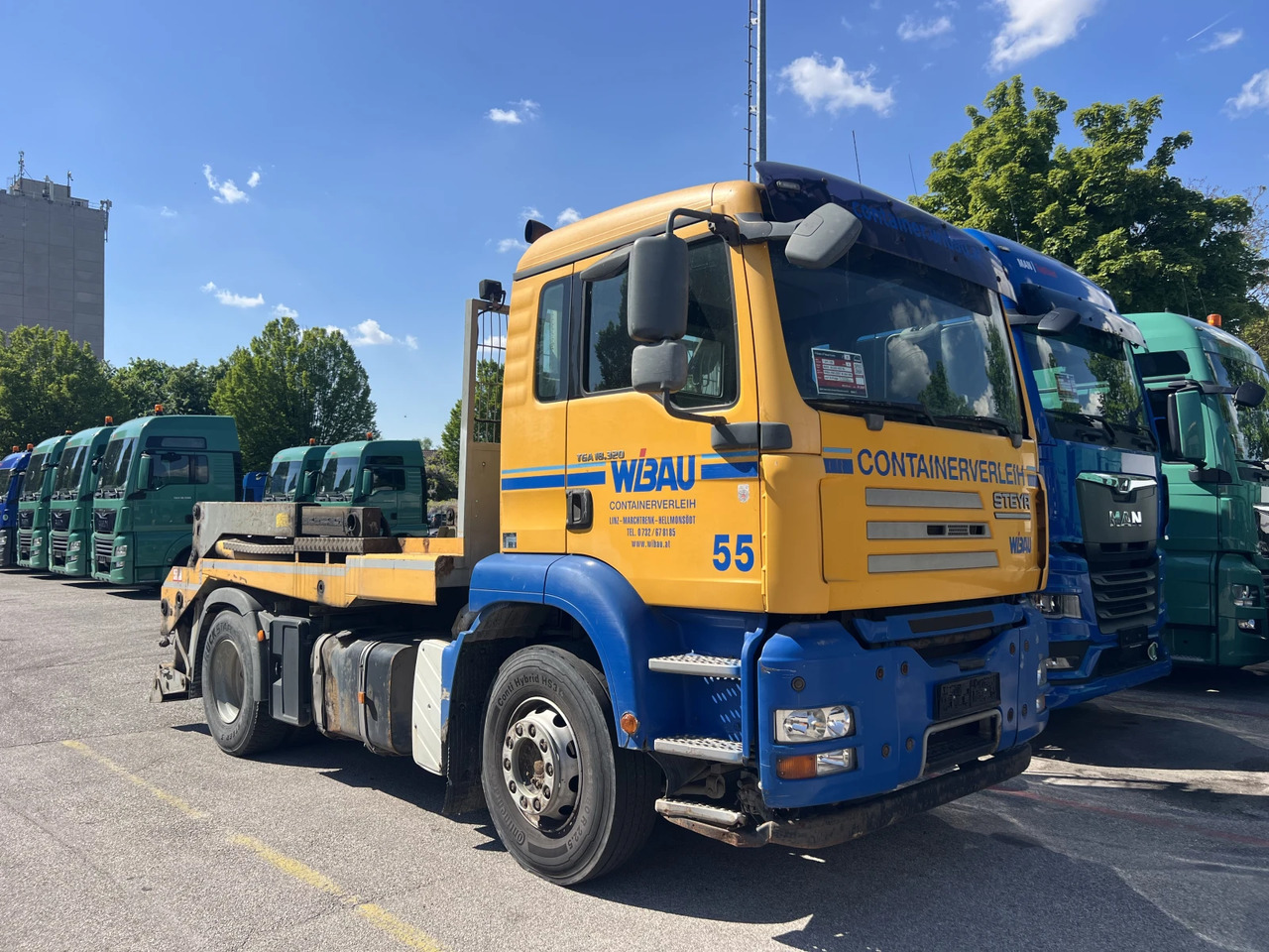 Man Tga 18.320, Контейноровоз, Нов внос - شاحنات قابلة للفك شاحنة: صور 1 Man Tga 18.320, Контейноровоз, Нов внос - شاحنات قابلة للفك شاحنة: صور 1