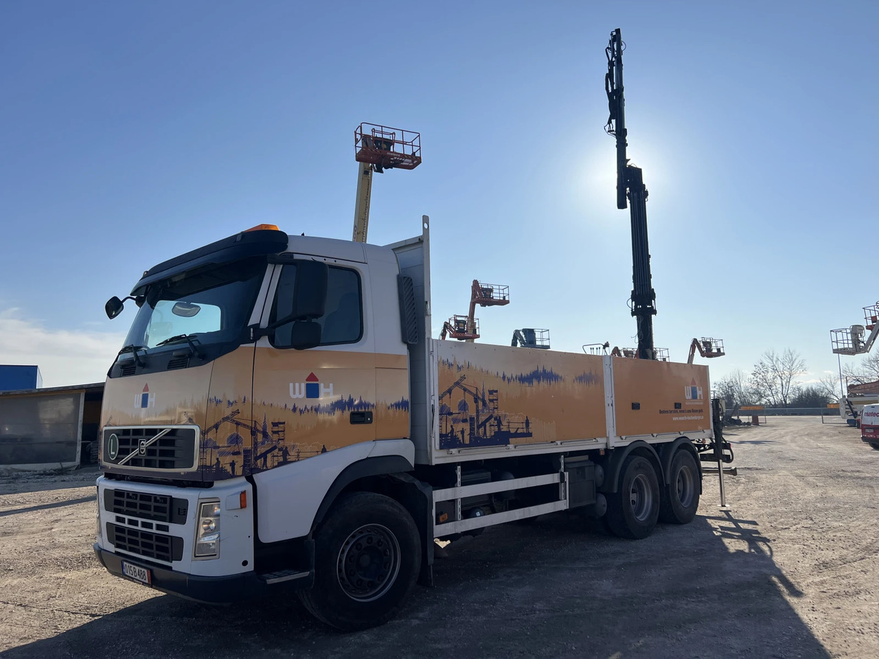 Volvo Fh 12 6х6, Кран, Нов внос - شاحنات مسطحة, شاحنة كرين: صور 2 Volvo Fh 12 6х6, Кран, Нов внос - شاحنات مسطحة, شاحنة كرين: صور 2