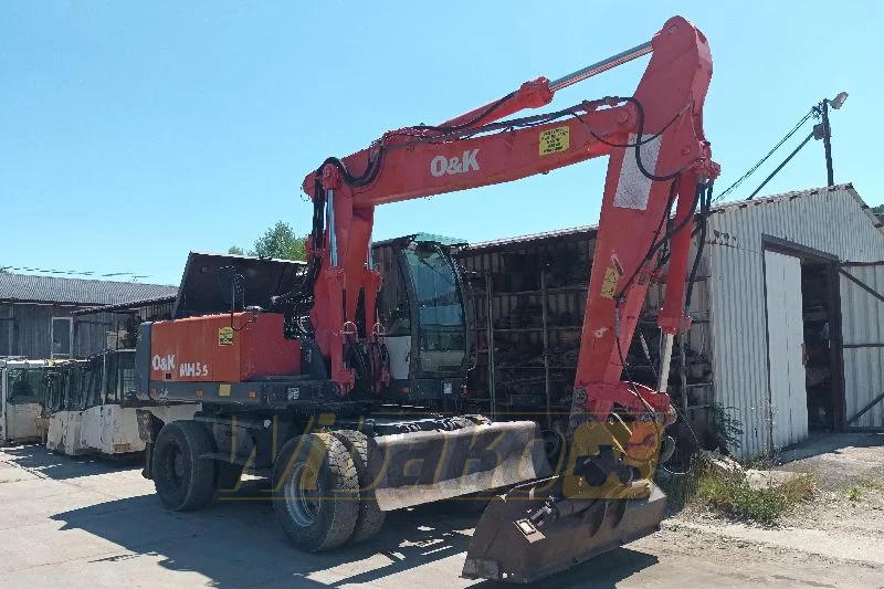 O&K MH5.5 - حفارة على عجلات: صور 1 O&K MH5.5 - حفارة على عجلات: صور 1