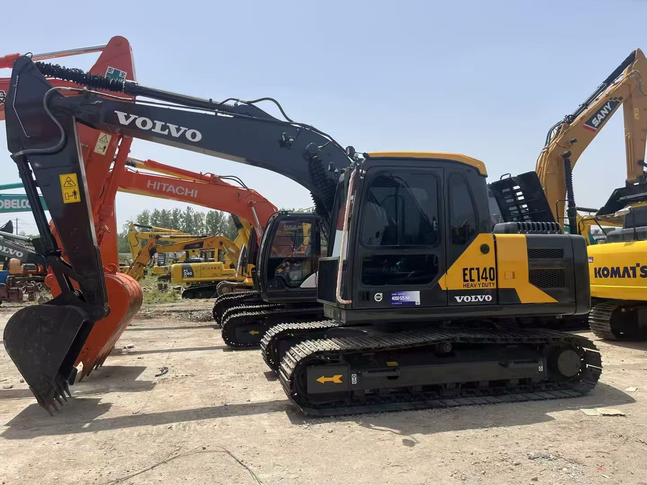 VOLVO EC140 - حفارات زحافة: صور 2 VOLVO EC140 - حفارات زحافة: صور 2