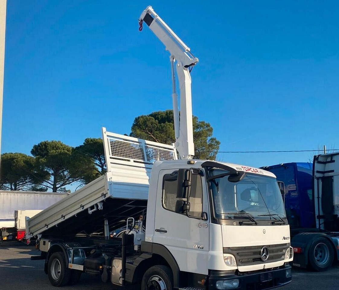 MERCEDES 816 ATEGO RIBALTABILE E GRU - قلابات, شاحنة كرين: صور 2 MERCEDES 816 ATEGO RIBALTABILE E GRU - قلابات, شاحنة كرين: صور 2