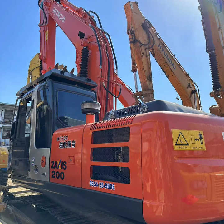 Original Japan Hitachi ZX200-3 Excavator Hitachi Excavator in Low Price for Hot Sale - حفارات زحافة: صور 4 Original Japan Hitachi ZX200-3 Excavator Hitachi Excavator in Low Price for Hot Sale - حفارات زحافة: صور 4