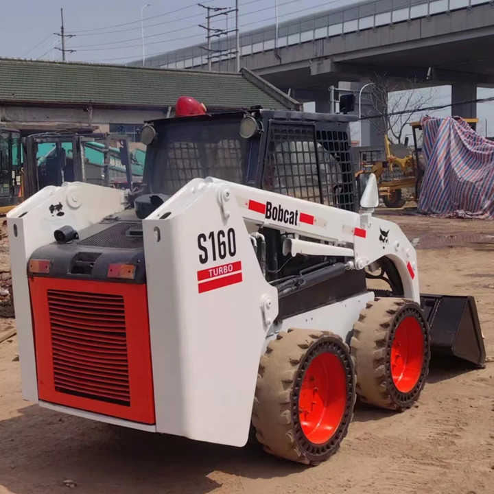 Used Bob Cat Bob Cat S160 Used Mini Skid Steer Wheel Loader Multifunctional Track Loaders Bobcat S160 2.7 Ton - شيول صغير: صور 4 Used Bob Cat Bob Cat S160 Used Mini Skid Steer Wheel Loader Multifunctional Track Loaders Bobcat S160 2.7 Ton - شيول صغير: صور 4