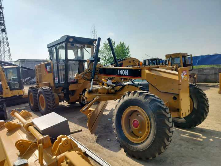 آلة تسوية الأرض Used CAT 140H Motor Grader  From Japan with Excellent Performance Caterpillar 140h in Good Condition for Sale: صور 6