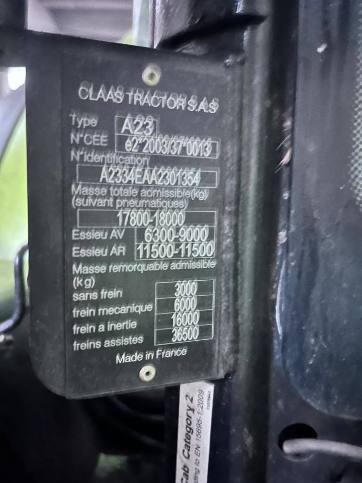 Claas Axion 950 Cmatic - جرار: صور 2 Claas Axion 950 Cmatic - جرار: صور 2