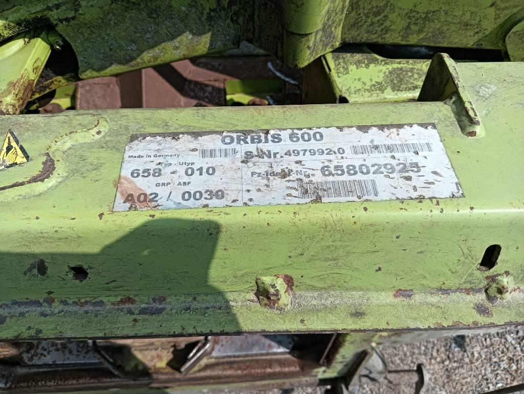 Claas Orbis 600 - حصادة الأعلاف: صور 5 Claas Orbis 600 - حصادة الأعلاف: صور 5