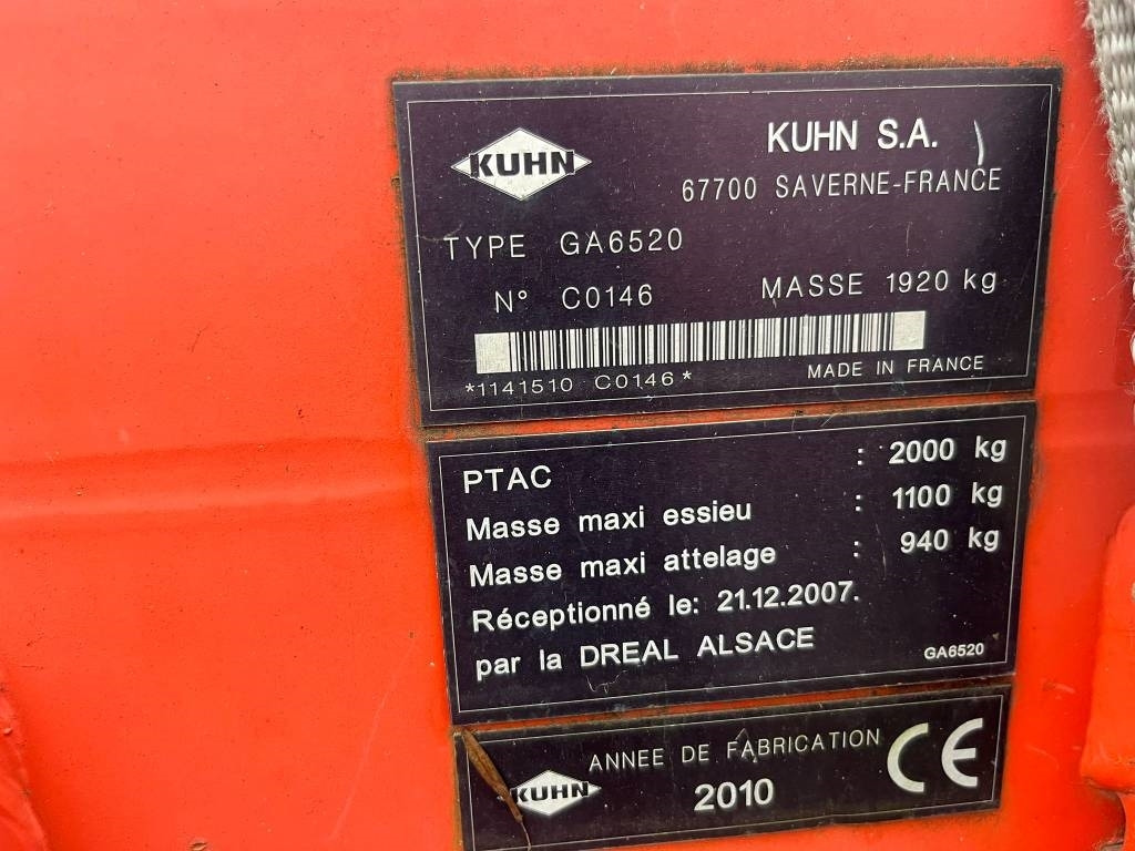 Kuhn 6520 - لمّامَة القش: صور 2 Kuhn 6520 - لمّامَة القش: صور 2