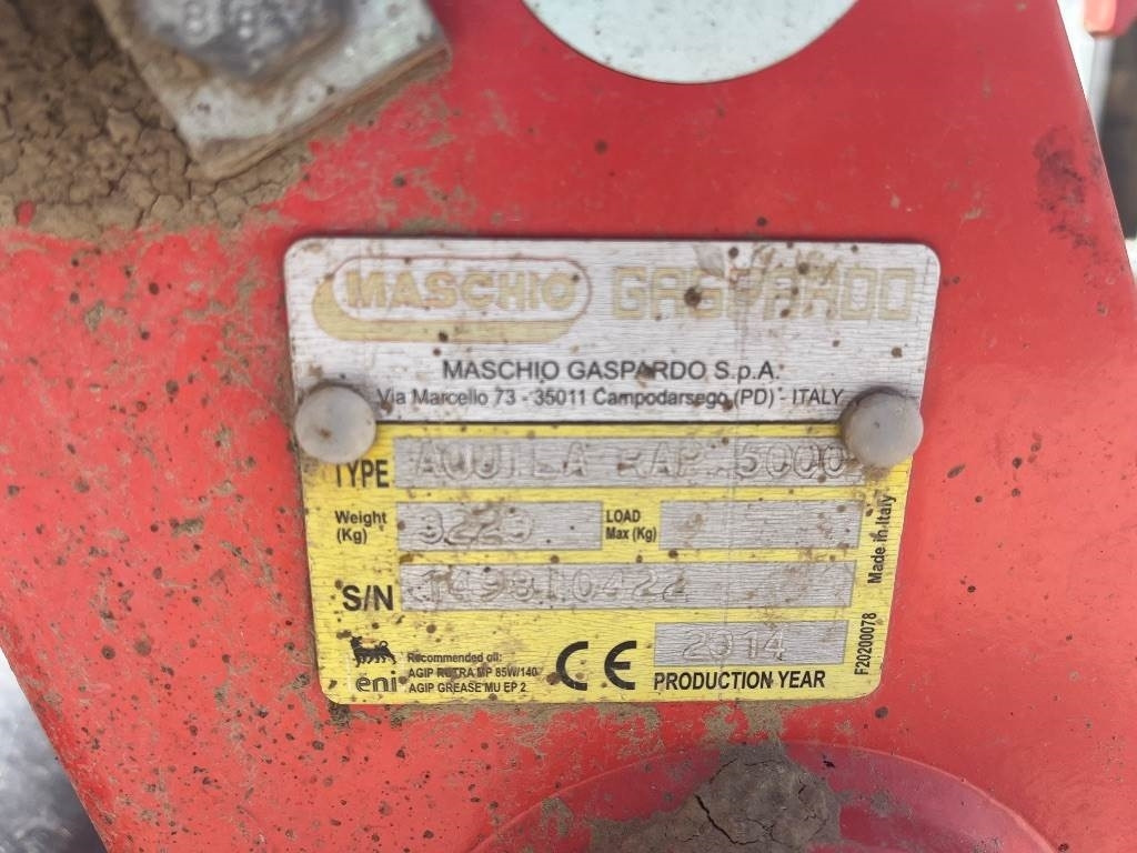 Maschio Aquila 5000 - محراث الدوار: صور 2 Maschio Aquila 5000 - محراث الدوار: صور 2