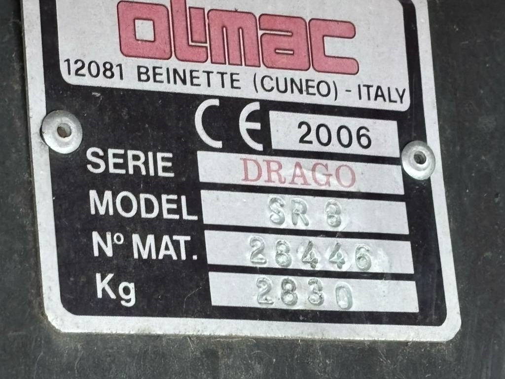 Olimac SR 8 - معدات آلة حصاد: صور 3 Olimac SR 8 - معدات آلة حصاد: صور 3