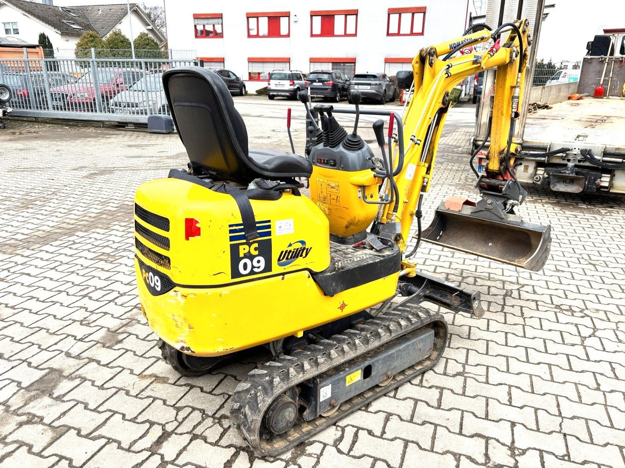 Komatsu PC09-1 - حفارة مصغرة: صور 2 Komatsu PC09-1 - حفارة مصغرة: صور 2