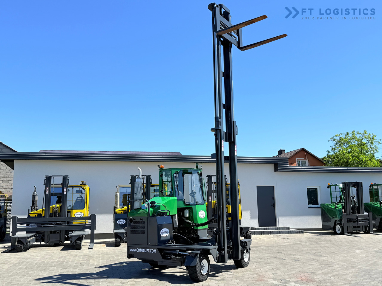 شاحنة المناولة رباعية الاتجاهات جديد COMBILIFT C5000XL / DIESEL / DUPLEX - 5500MM / FULL CABIN / NEW TYRES / HEATING: صور 41