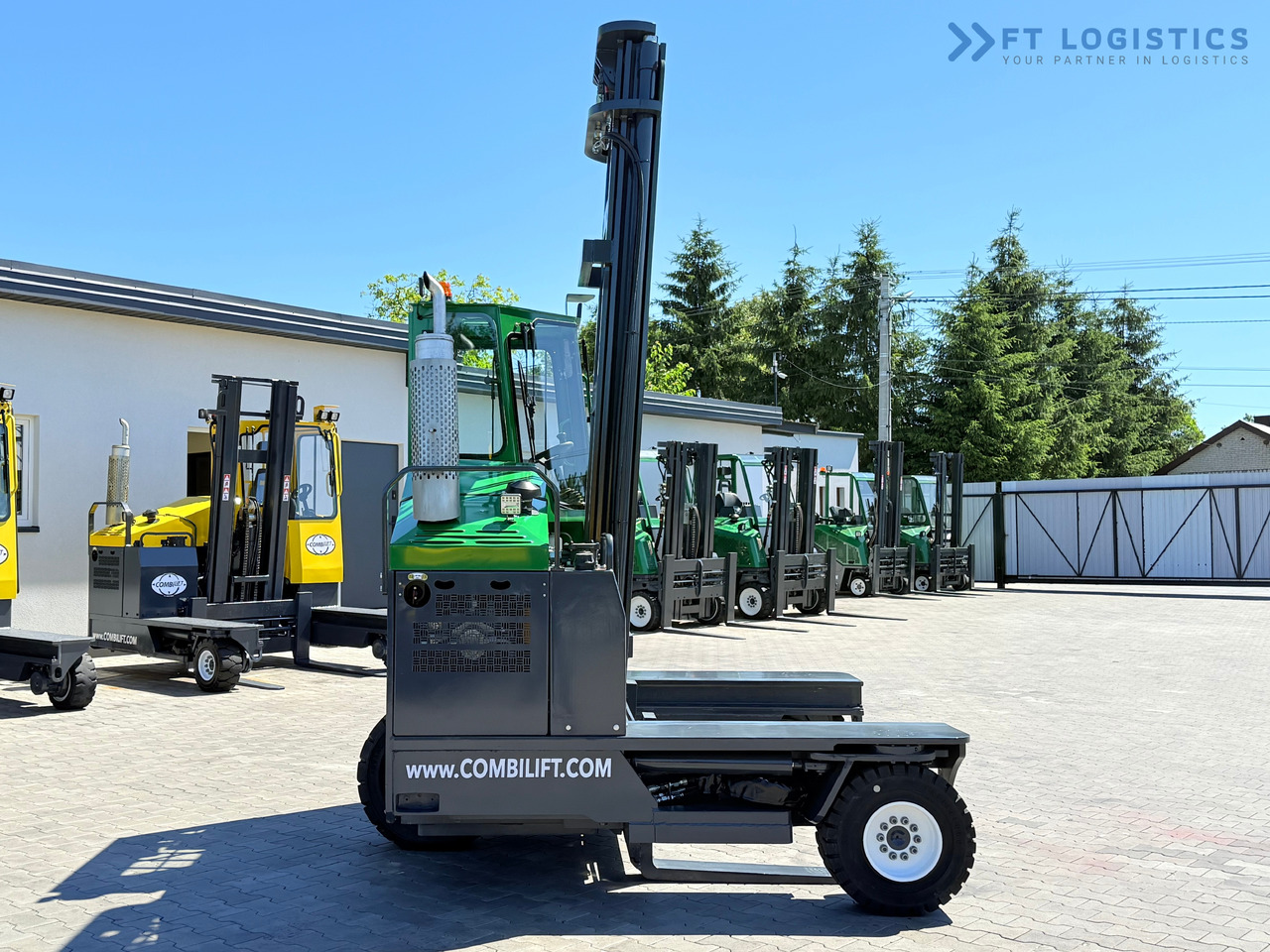 شاحنة المناولة رباعية الاتجاهات جديد COMBILIFT C5000XL / DIESEL / DUPLEX - 5500MM / FULL CABIN / NEW TYRES / HEATING: صور 6