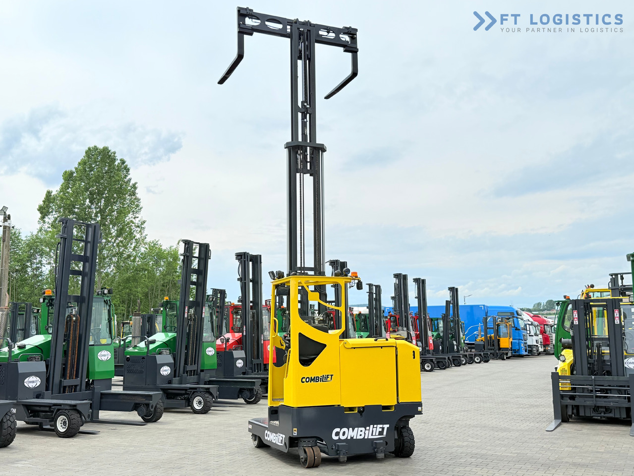 شاحنة المناولة رباعية الاتجاهات جديد COMBILIFT MR / ELECTRIC / TRIPLEX – 6000MM / FULL FREE LIFT / WIDE POSITIONER / FORK SIDESHIFT / ONLY 1400 HOURS / LIKE NEW: صور 30
