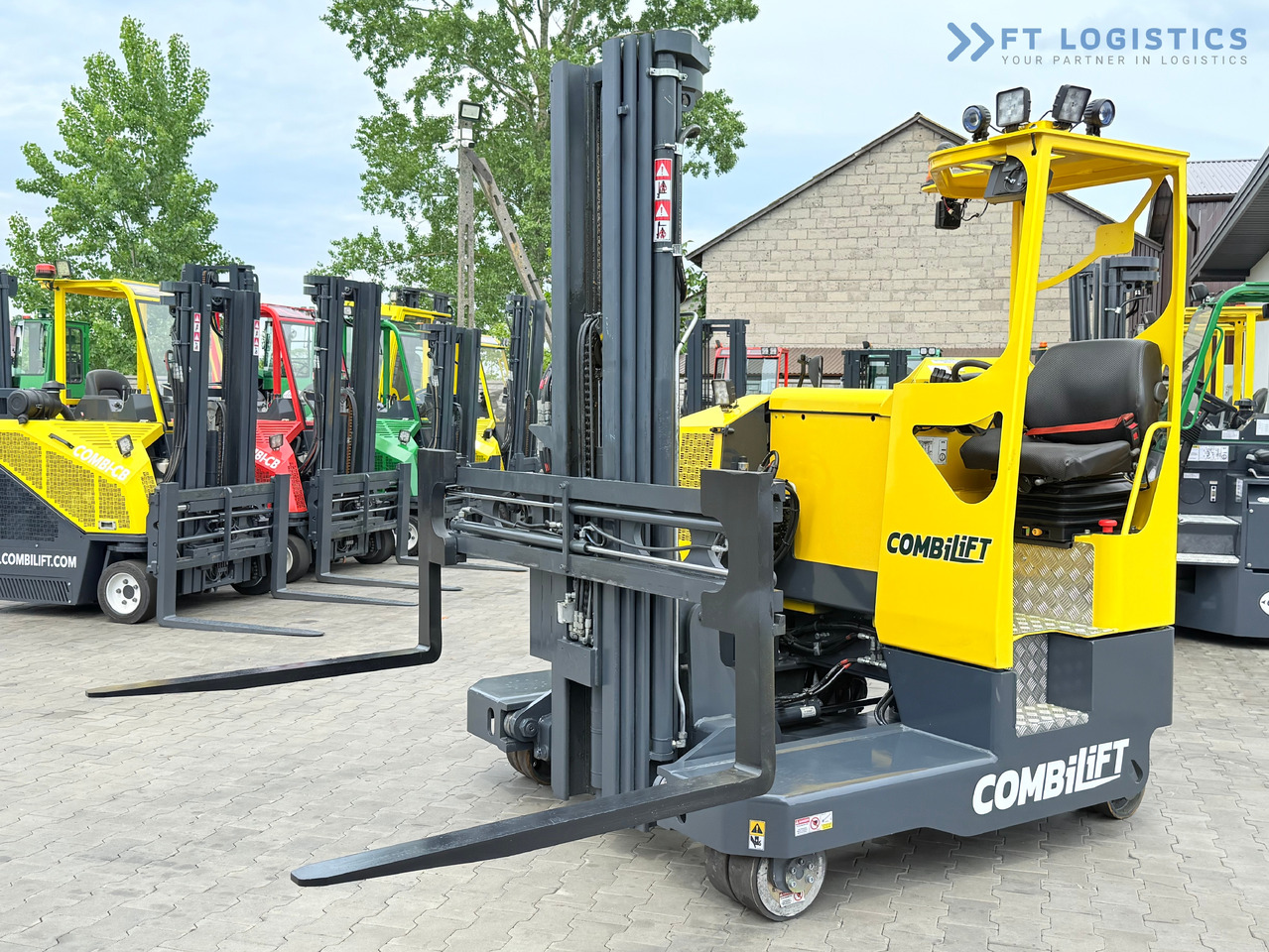 شاحنة المناولة رباعية الاتجاهات جديد COMBILIFT MR / ELECTRIC / TRIPLEX – 6000MM / FULL FREE LIFT / WIDE POSITIONER / FORK SIDESHIFT / ONLY 1400 HOURS / LIKE NEW: صور 19