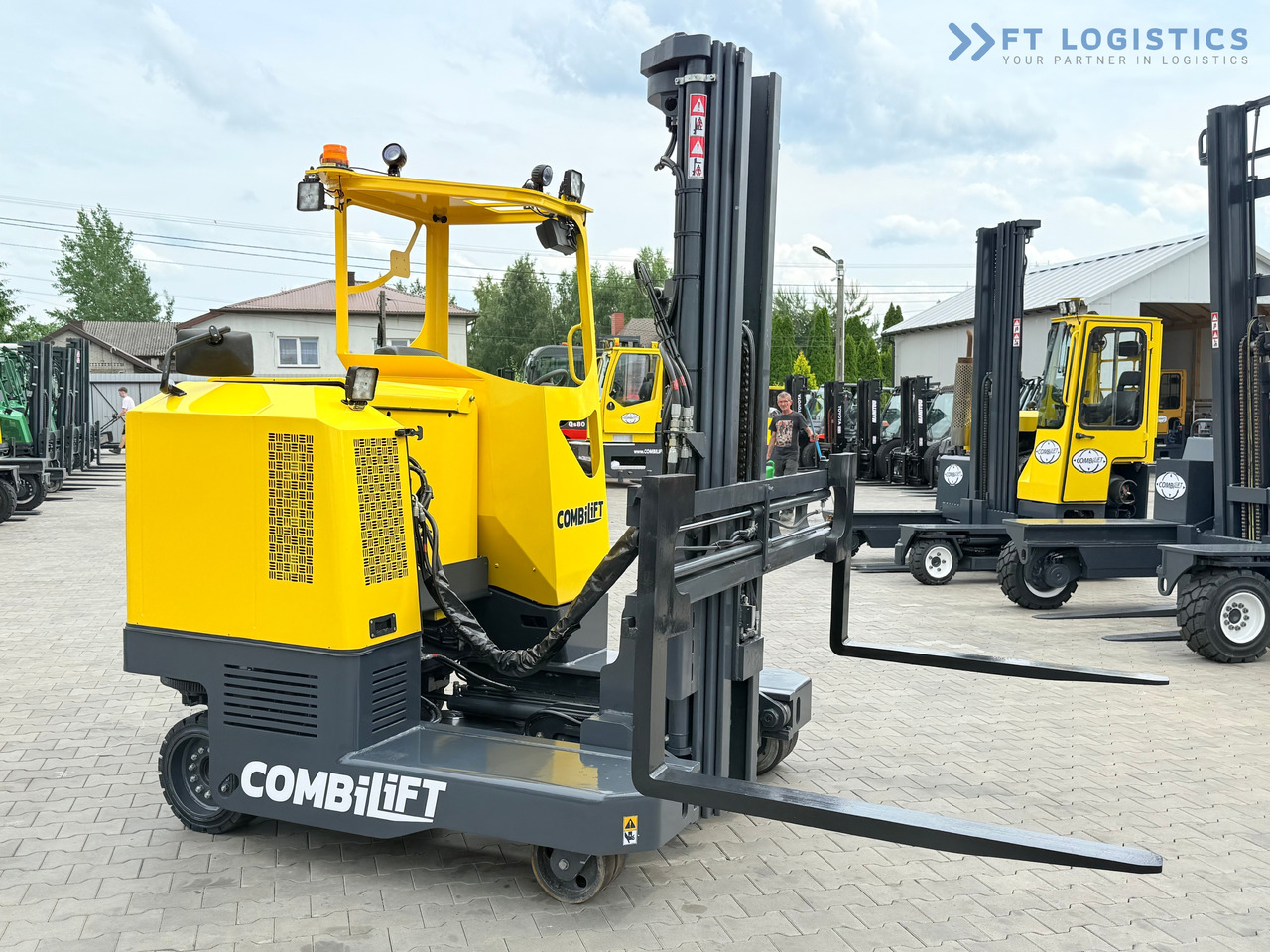 شاحنة المناولة رباعية الاتجاهات جديد COMBILIFT MR / ELECTRIC / TRIPLEX – 6000MM / FULL FREE LIFT / WIDE POSITIONER / FORK SIDESHIFT / ONLY 1400 HOURS / LIKE NEW: صور 20