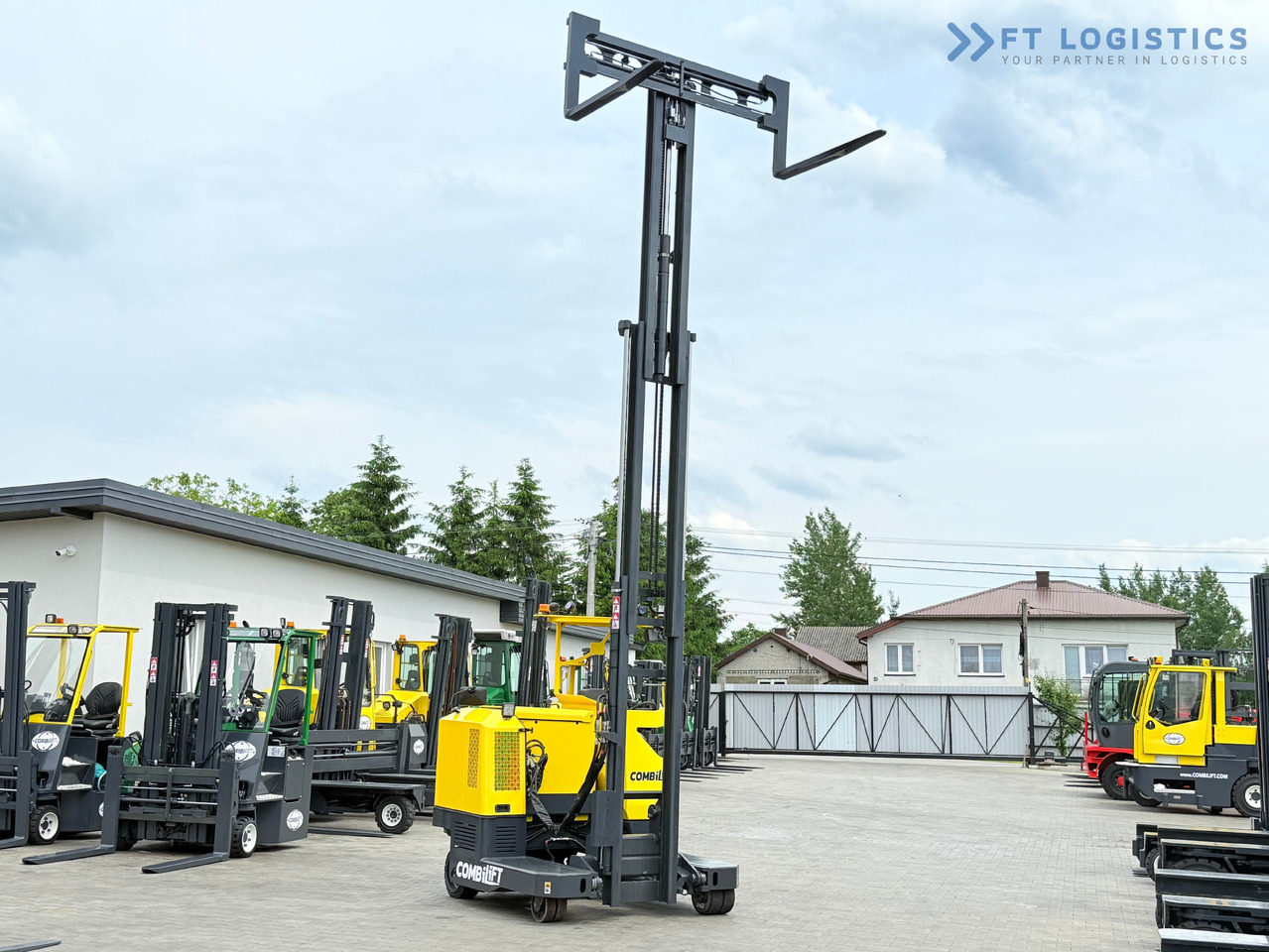 شاحنة المناولة رباعية الاتجاهات جديد COMBILIFT MR / ELECTRIC / TRIPLEX – 6000MM / FULL FREE LIFT / WIDE POSITIONER / FORK SIDESHIFT / ONLY 1400 HOURS / LIKE NEW: صور 33