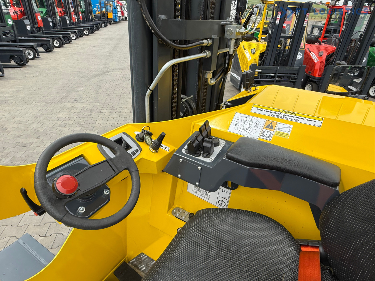 شاحنة المناولة رباعية الاتجاهات جديد COMBILIFT MR / ELECTRIC / TRIPLEX – 6000MM / FULL FREE LIFT / WIDE POSITIONER / FORK SIDESHIFT / ONLY 1400 HOURS / LIKE NEW: صور 13