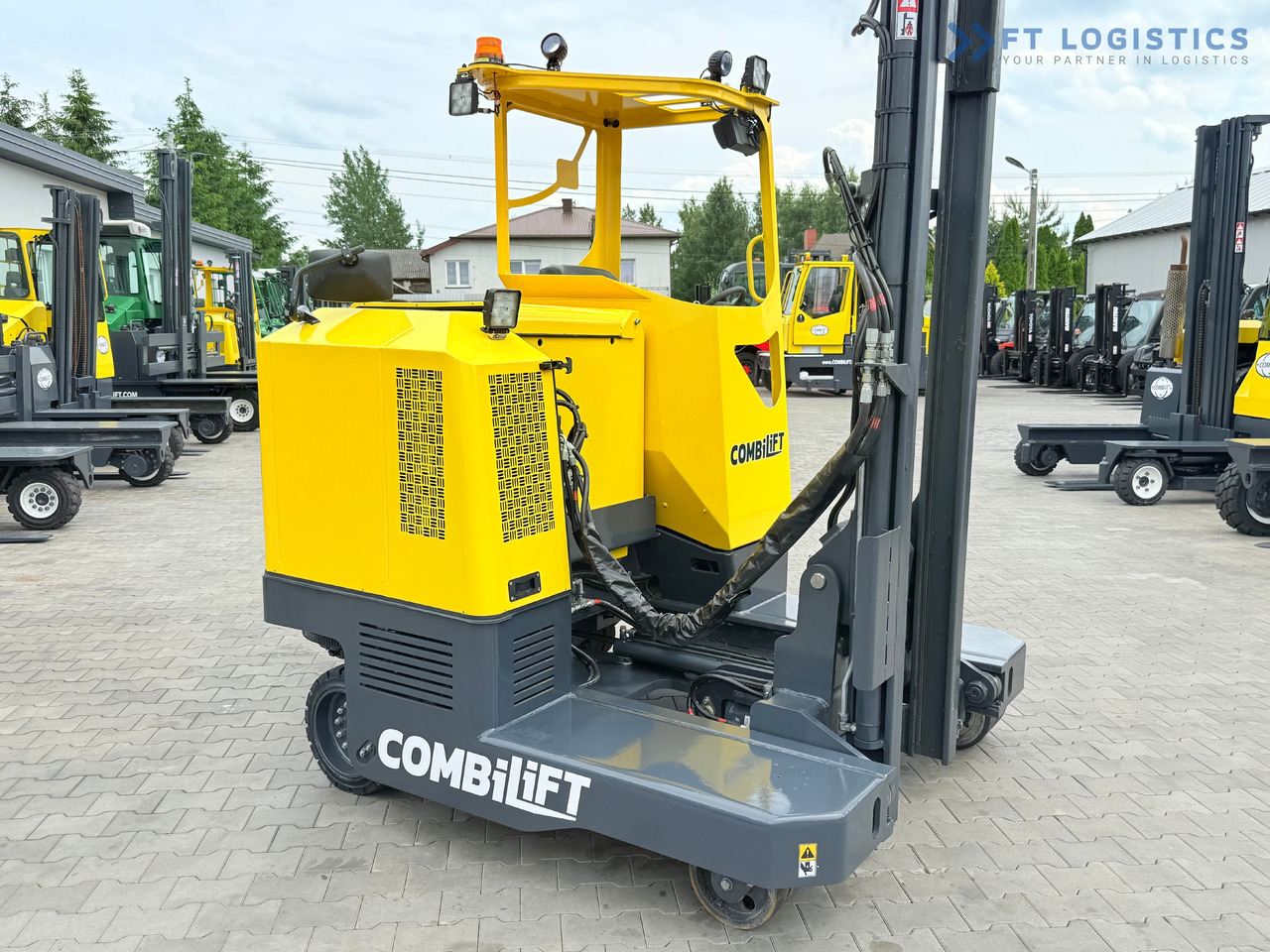 شاحنة المناولة رباعية الاتجاهات جديد COMBILIFT MR / ELECTRIC / TRIPLEX – 6000MM / FULL FREE LIFT / WIDE POSITIONER / FORK SIDESHIFT / ONLY 1400 HOURS / LIKE NEW: صور 34