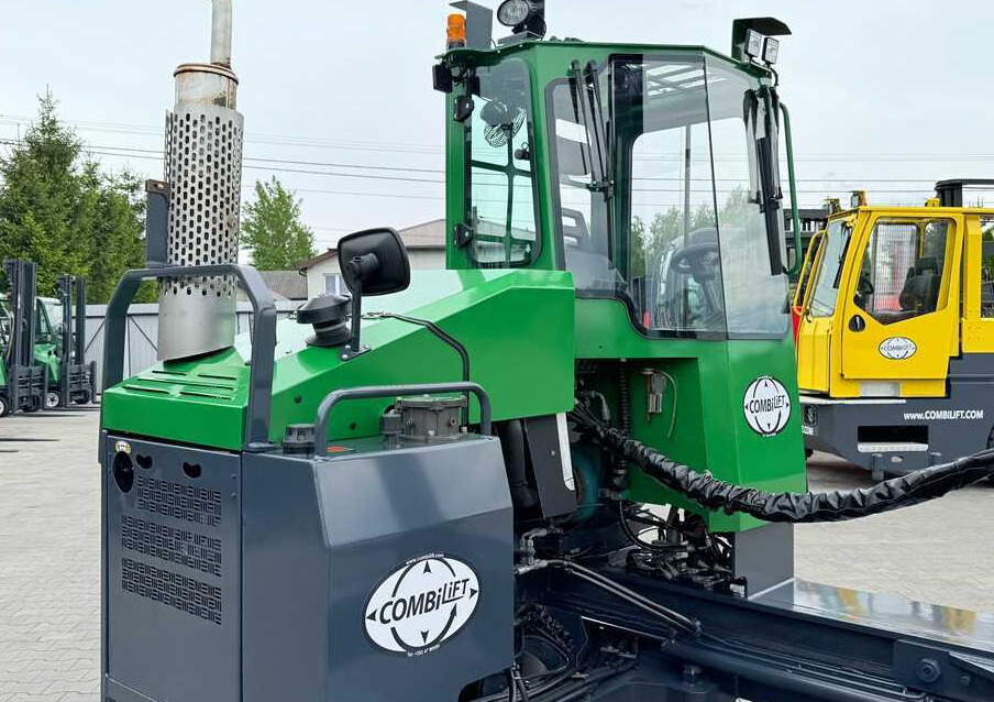 شاحنة المناولة رباعية الاتجاهات Combilift C4000 / GAS / TRIPLEX - 9300MM / FREE-LIFT / POSITIONER / LIKE NEW: صور 38