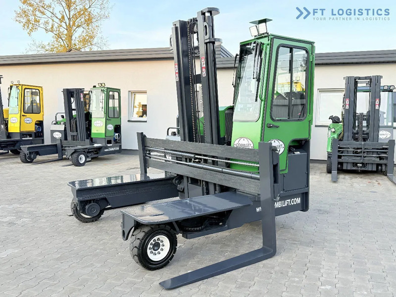 شاحنة المناولة رباعية الاتجاهات Combilift C4500 / DIESEL / DUPLEX 4000MM / WIDE FORK POSITIONER / HEATING / FULL CABIN / EXCELLENT CONDITION / A wide range of four-way an: صور 1