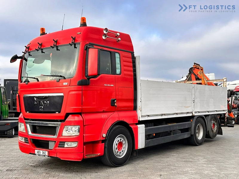 MAN TGX 26.480 Ciężarówka burtowa MAN TGX 26.480 6X2 / PALFINGER PK9002-EH B Crane / 80% Michelin - شاحنة كرين: صور 4 MAN TGX 26.480 Ciężarówka burtowa MAN TGX 26.480 6X2 / PALFINGER PK9002-EH B Crane / 80% Michelin - شاحنة كرين: صور 4