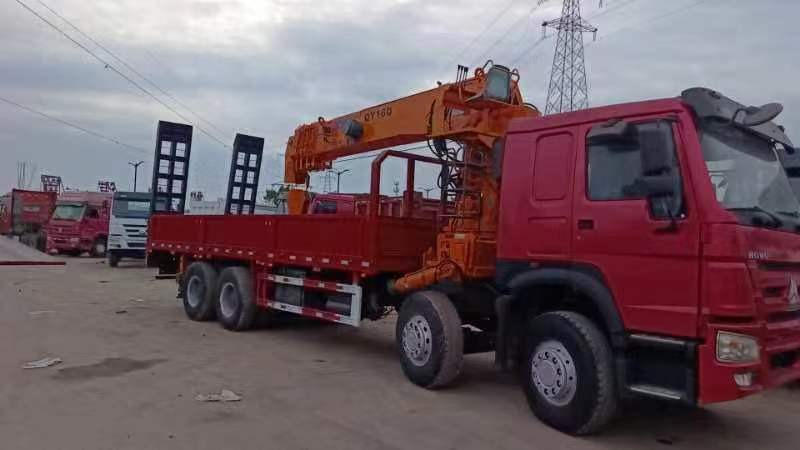 HOWO XCMG HOWO 375 chassis ,XCMG QY16D - شاحنة كرين: صور 2 HOWO XCMG HOWO 375 chassis ,XCMG QY16D - شاحنة كرين: صور 2