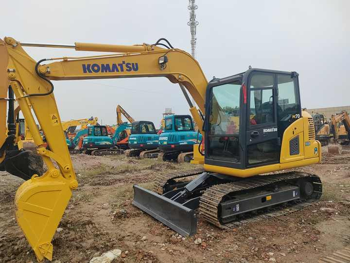 Cheap Used Komatsu PC70-8 Crawler Excavator with High Efficiency Used Heavy Machinery Komatsu PC70-8 Digger Cheap for Sale - حفارات زحافة: صور 2 Cheap Used Komatsu PC70-8 Crawler Excavator with High Efficiency Used Heavy Machinery Komatsu PC70-8 Digger Cheap for Sale - حفارات زحافة: صور 2