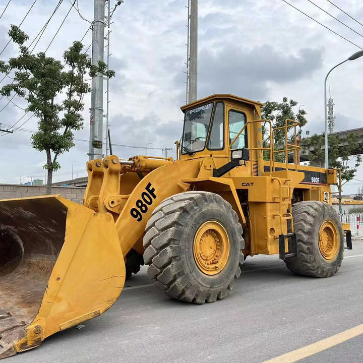Used CAT 980f 980g 980c Wheel Loader Second Hand Condition CAT 966H 966F 966E 966G Front Loaders for Sale - اللودر بعجل: صور 1 Used CAT 980f 980g 980c Wheel Loader Second Hand Condition CAT 966H 966F 966E 966G Front Loaders for Sale - اللودر بعجل: صور 1