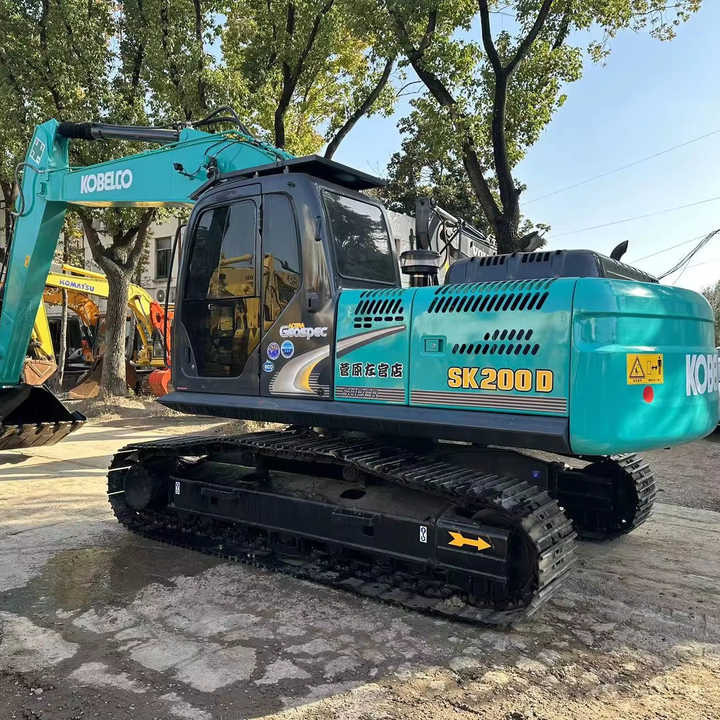 Used Japan Kobelco SK200-8 Crawler Excavator New Arrival Earth-moving Machine for Sale - حفارات زحافة: صور 1 Used Japan Kobelco SK200-8 Crawler Excavator New Arrival Earth-moving Machine for Sale - حفارات زحافة: صور 1