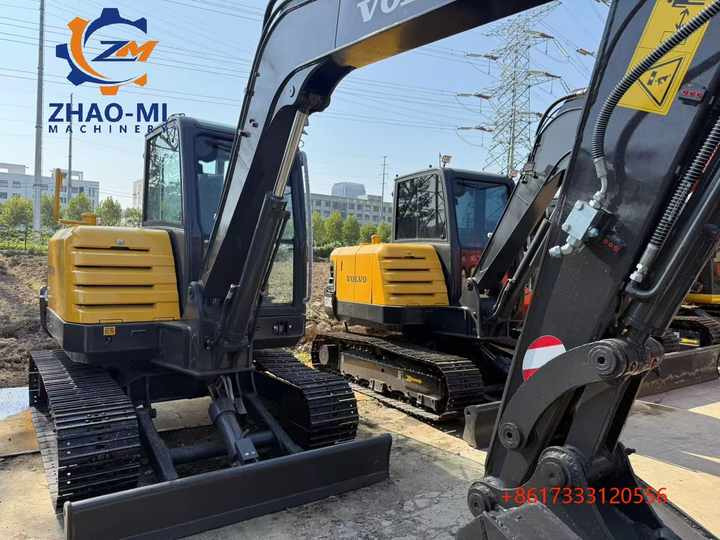 Volvo EC60D Used Mini Excavator 6t Hot Sale Second Hand Famous Brand Road Machine - حفارة مصغرة: صور 2 Volvo EC60D Used Mini Excavator 6t Hot Sale Second Hand Famous Brand Road Machine - حفارة مصغرة: صور 2