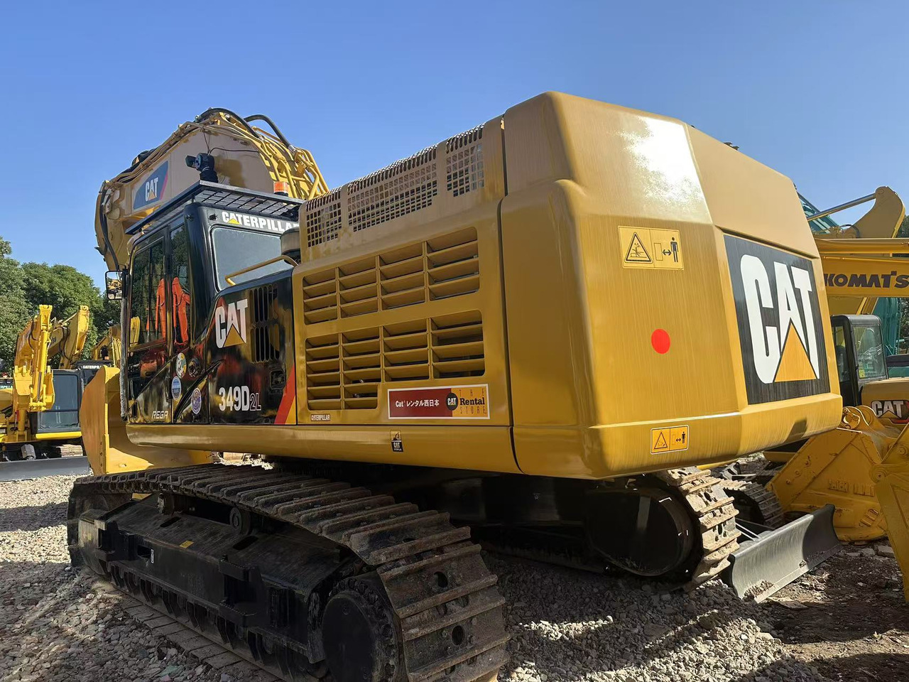 CATERPILLAR 349D2 - حفارات زحافة: صور 1 CATERPILLAR 349D2 - حفارات زحافة: صور 1