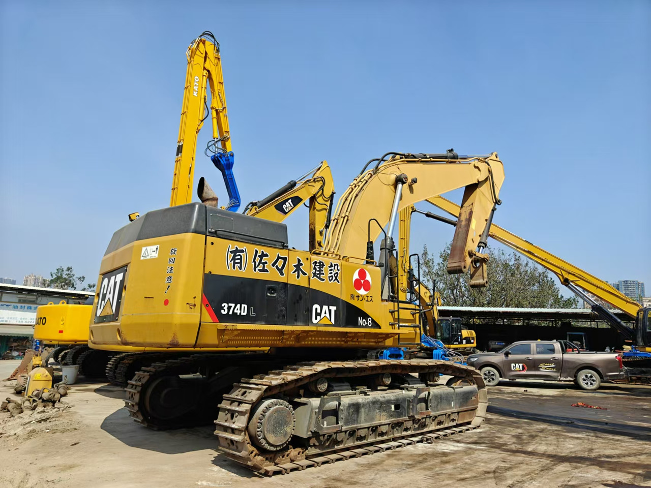 CATERPILLAR 374D - حفارات زحافة: صور 1 CATERPILLAR 374D - حفارات زحافة: صور 1