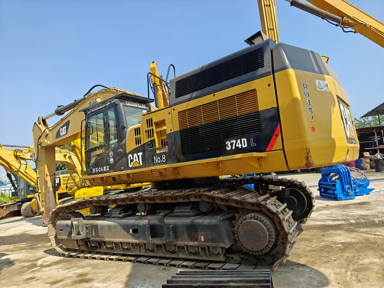 CATERPILLAR 374D - حفارات زحافة: صور 2 CATERPILLAR 374D - حفارات زحافة: صور 2