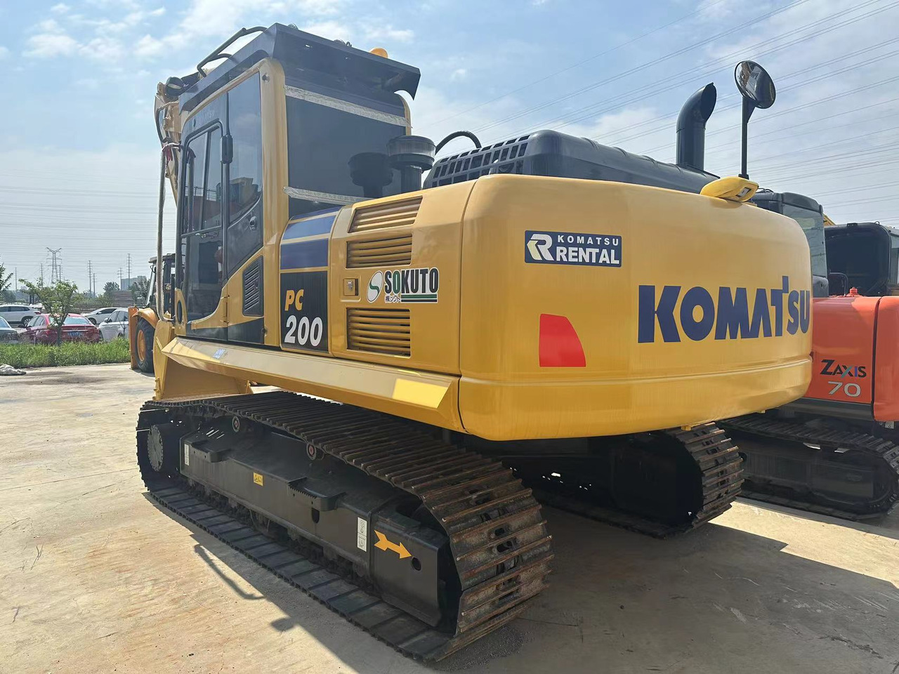 KOMATSU PC200-8N1 - حفارات زحافة: صور 1 KOMATSU PC200-8N1 - حفارات زحافة: صور 1