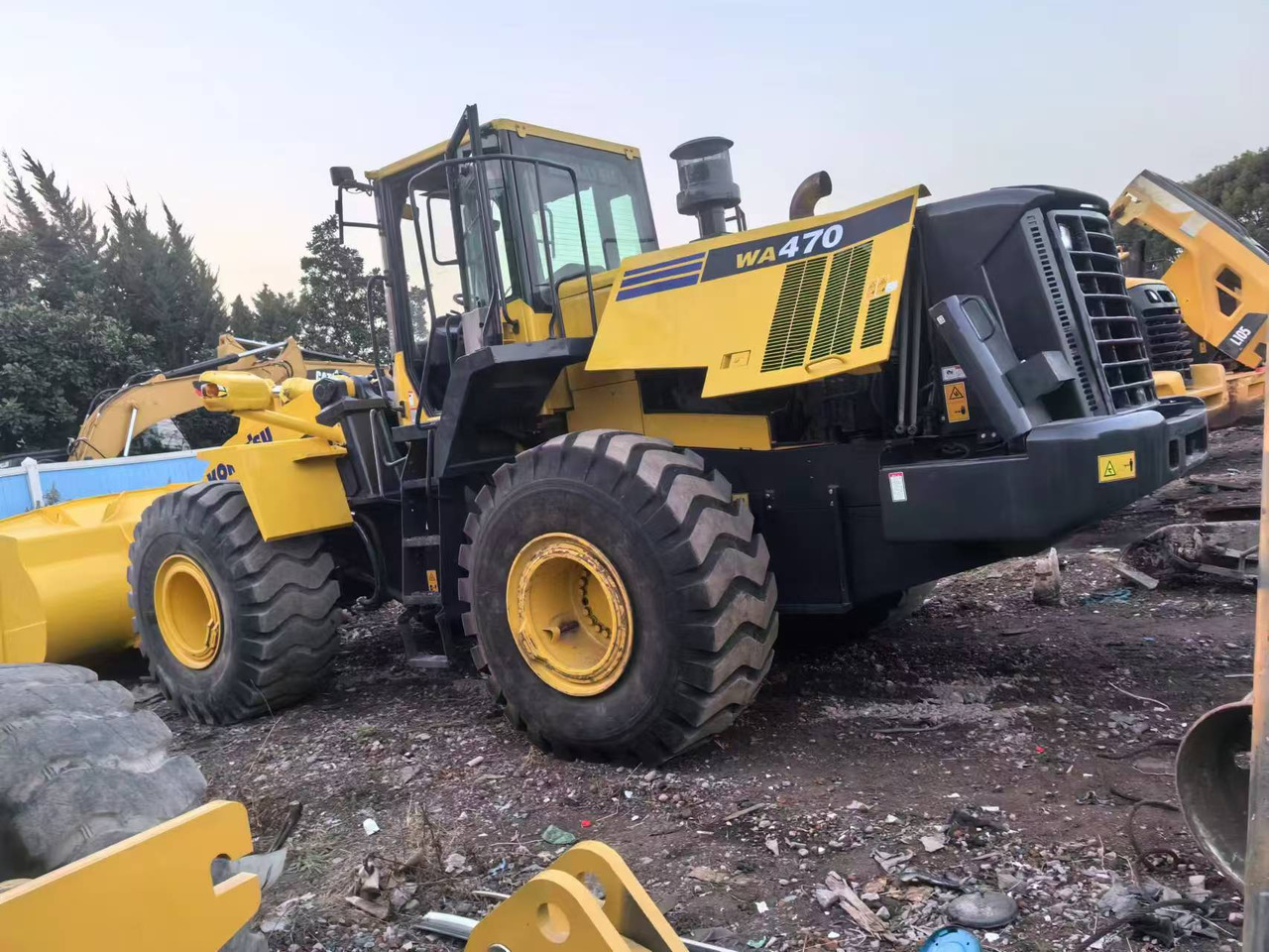 KOMATSU WA470-6 - اللودر بعجل: صور 4 KOMATSU WA470-6 - اللودر بعجل: صور 4