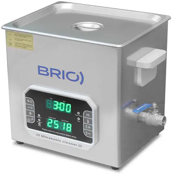 BRIO Ultrasonics BR-10 Lab Plus Ultrasonic parts washer - جهاز التنظيف بالموجات فوق الصوتية: صور 1 BRIO Ultrasonics BR-10 Lab Plus Ultrasonic parts washer - جهاز التنظيف بالموجات فوق الصوتية: صور 1