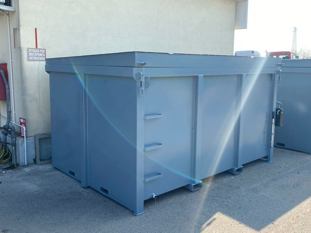CONTAINER SCARRABILE NUOVO CON COPERCHIO - حاوية هوك لفت: صور 4 CONTAINER SCARRABILE NUOVO CON COPERCHIO - حاوية هوك لفت: صور 4